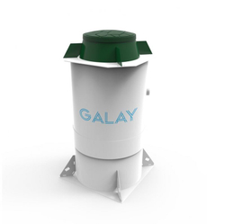 Станция биологической очистки Коло Веси Galay 5 песчаный фильтр и лампа УФ/ 1000 л. в сутки / до 6 чел. (1220x1220x2398см;160кг;) - арт.560241