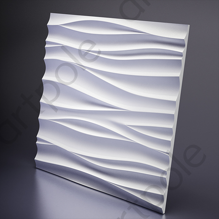 Гипсовые 3D панели Artpole PLATINUM SILK - 5.91 - 25 - 13 - SILK 1 platinum
