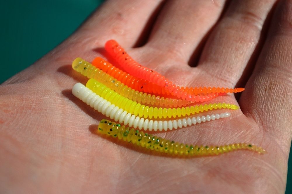 Слаги съедобные LJ Pro Series King Leech 2in (5 см), цвет S21, 9шт/уп