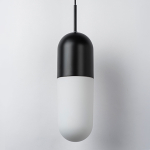 690617 Бра RAMO 1х40W E27 ЧЕРНЫЙ МАТОВЫЙ/БЕЛЫЙ