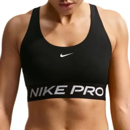 Теннисный бюстгальтер Nike Pro 365 Light Support Non Padded Sports - black/white