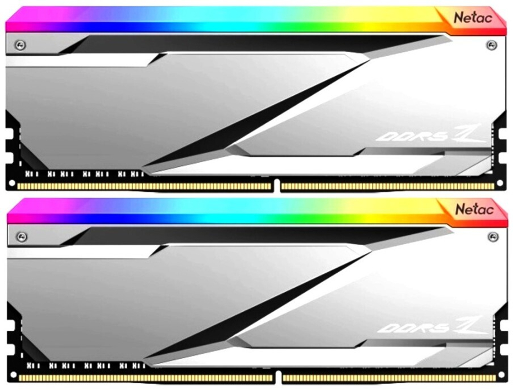 Модуль памяти DDR5 32GB (2*16GB) Netac NTZED5P76DP-32S