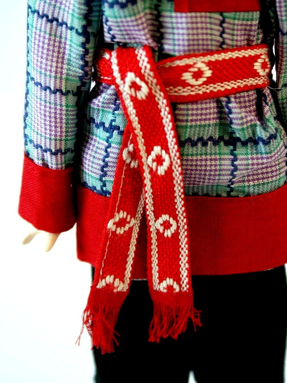 Кукла фарфоровая Удмуртка, Вятская губерния