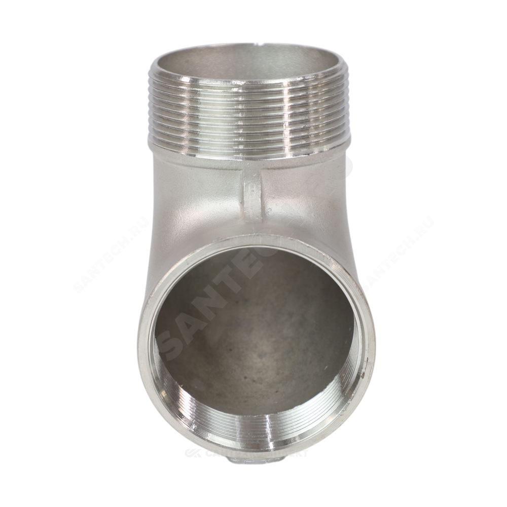 Угольник сталь нерж Ду 40 (1 1/2") ВР/НР Benarmo