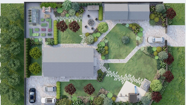 Планировка участка