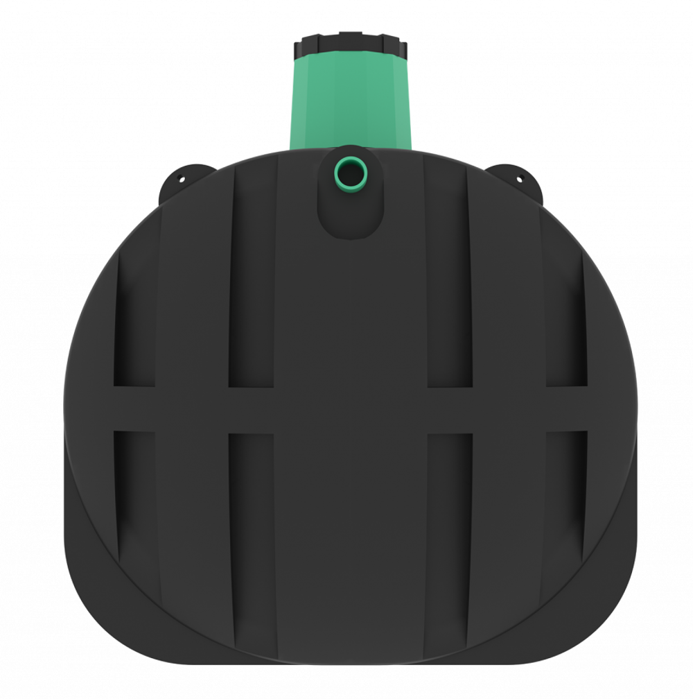 Подземная емкость Мультпласт 5.5 5500 л. горизонтальный (2800x1880x2730см;205кг;черный) - арт.555473