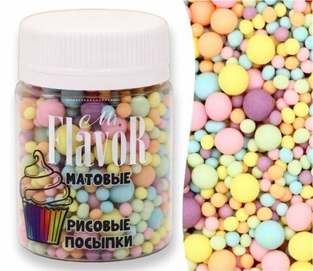 Посыпка рисовая Mr.FlavoR "Матовая" 2519, 50 гр