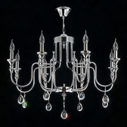 Citilux Рига CL437181 Люстра подвесная Хром
