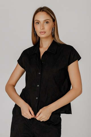 Блуза из хлопка Ришелье Тамбовчанка