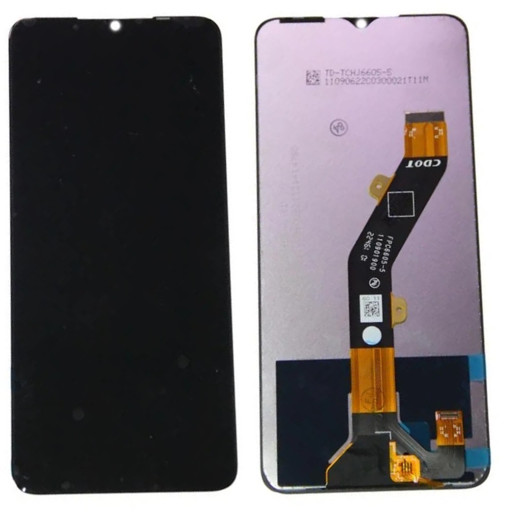 Дисплей для Infinix Smart 7 HD с тачскрином Черный