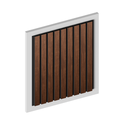 Стеновая панель HiWood декорированная, 270x12 см