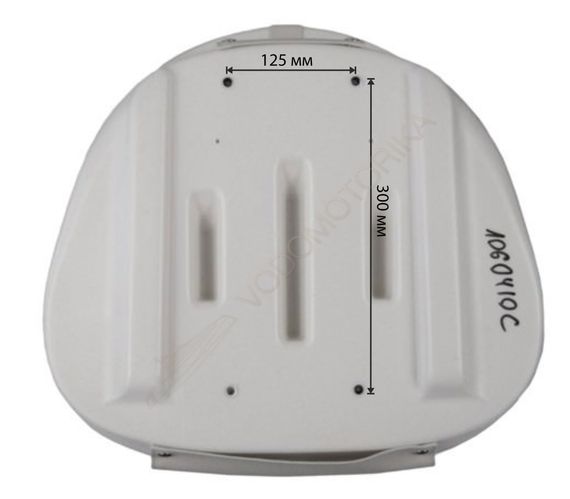 Кресло YACHTSMAN мягкое, съемные подушки, материал белый винил (1060410C)