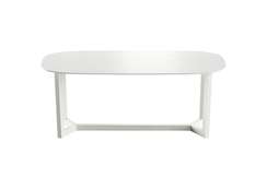 Стол обеденный Cross 2 200*95 см (белый)