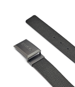 Кожаный ремень HUGO - черный(50522605)