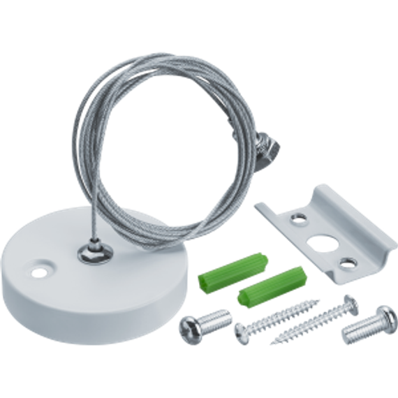 Подвес для шинопровода Navigator NLT-R1 1,5м белый сталь 41585