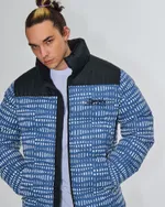 Купить Пуховик Anteater Downjacket RF Print синий Пуховик Anteater Downjacket RF Print синий