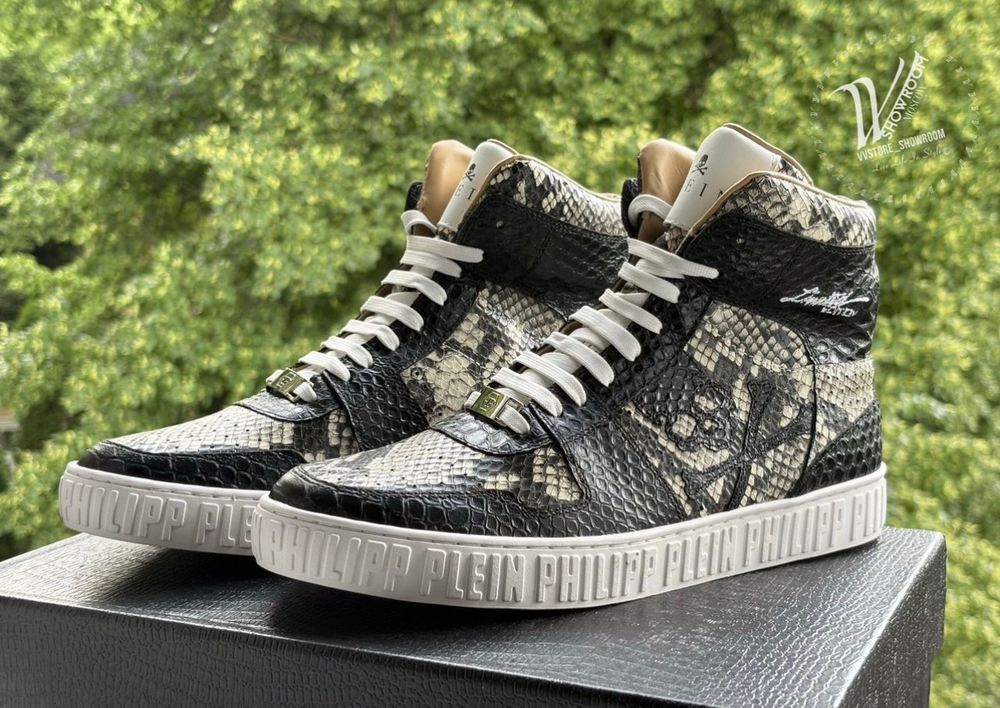 Кроссовки Philipp Plein Notorious Python Skull