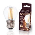 Лампа светодиодная FILAMENT шарик 7W G45 E27 2700K DECO Premium теплый свет