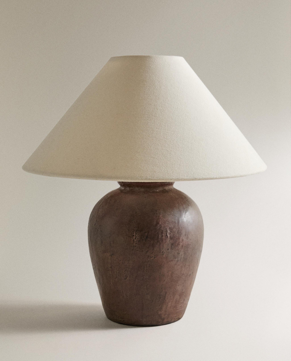 Zara Home Настольная лампа, цвет коричневый, 37.5 см