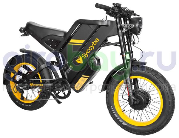 Электровелосипед Syccyba GT20 MAX DUAL 3000W (48V/55ah) фото №3