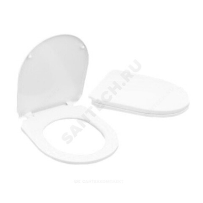 Сиденье для унитаза полипропилен белое Уклад СУ 75.01.00