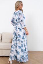 Платье Марго (белый/цветы) Р11-1245/5 Nikol