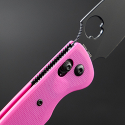 Нож складной Daggerr Sting Slim Pink BW