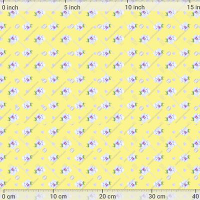 Виола на желтом фоне by Mariyaer 968 DPI