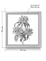 Картина на стену интерьерная на холсте 33*33 см