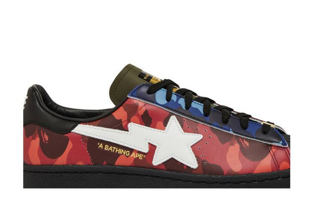 A Bathing Ape X Adidas Originals Superstar Hyper Sneakers