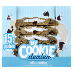 My Cookie Dealer Protein, протеиновое печенье, молоко и печенье, 12 шт. по 63 г (2,2 унции)