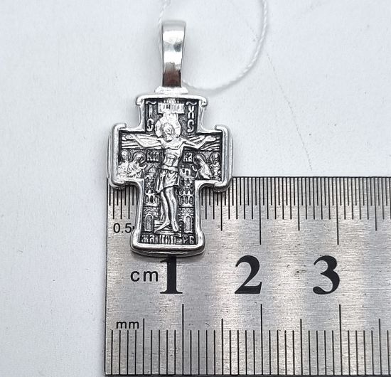 Крест православный. Распятие Христово. Николай Чудотворец.