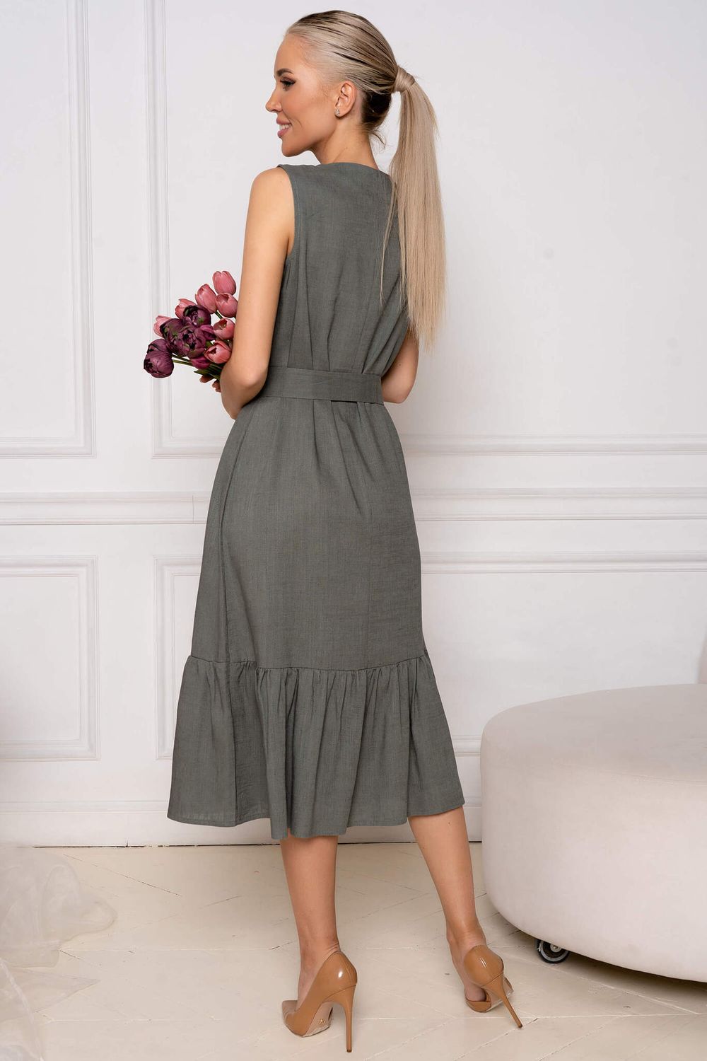 Платье Анисия (полынь) П13106-45М LT Collection