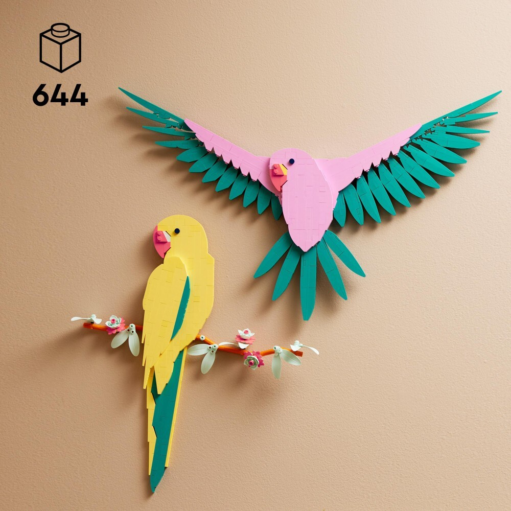 LEGO Art — Коллекция животных — Попугаи ара 31211 / артикул   31211  / GTIN 5702017584010