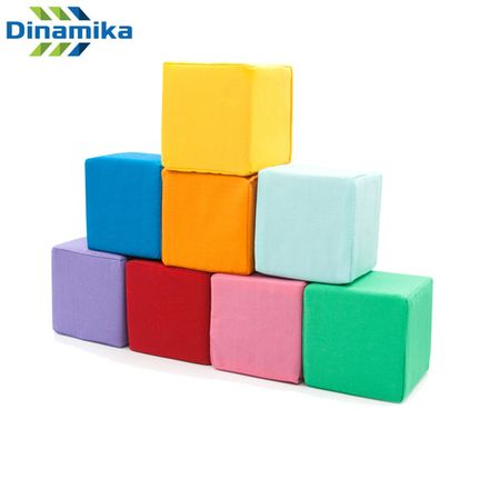 Набор мягких модулей Конструктор Кубик №3 (25 элементов)