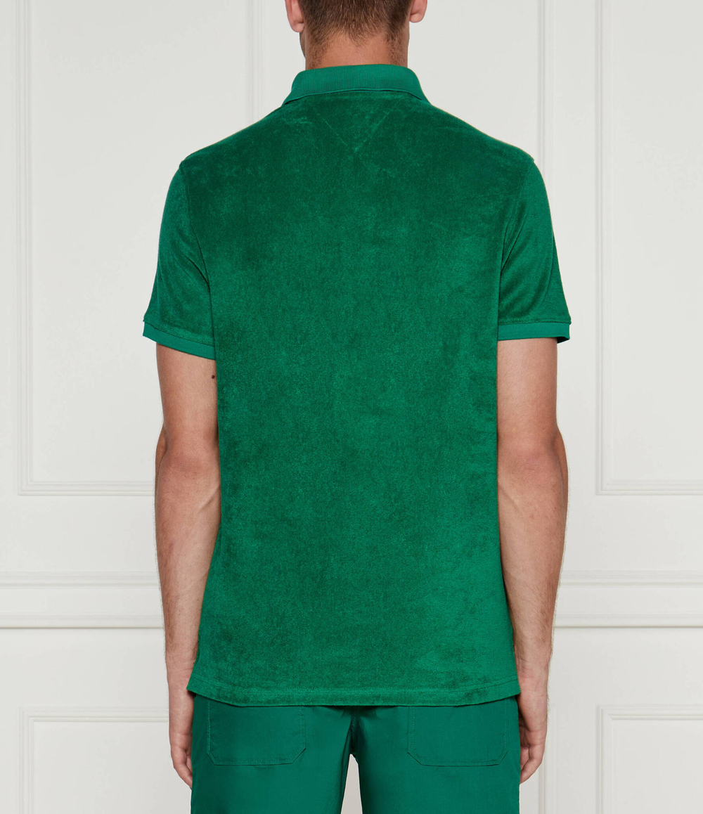 Поло Tommy Hilfiger - зеленый(MW0MW30770)