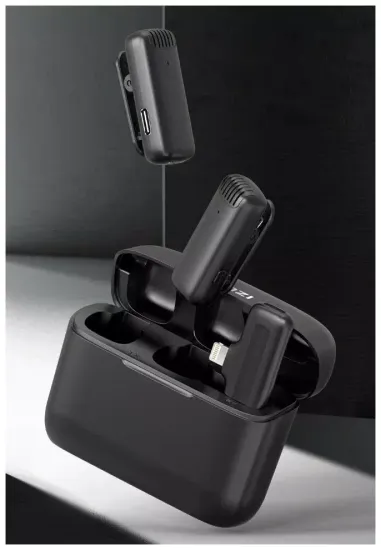 Микрофон для мобильного устройства Ulanzi J12 (Lightning), черный