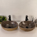 Раковина из речного камня ПАРА! RS-65542 44*33*14 0865
