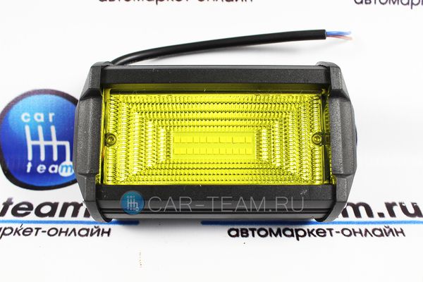 Светодиодная LED балка C4D желтая 72W