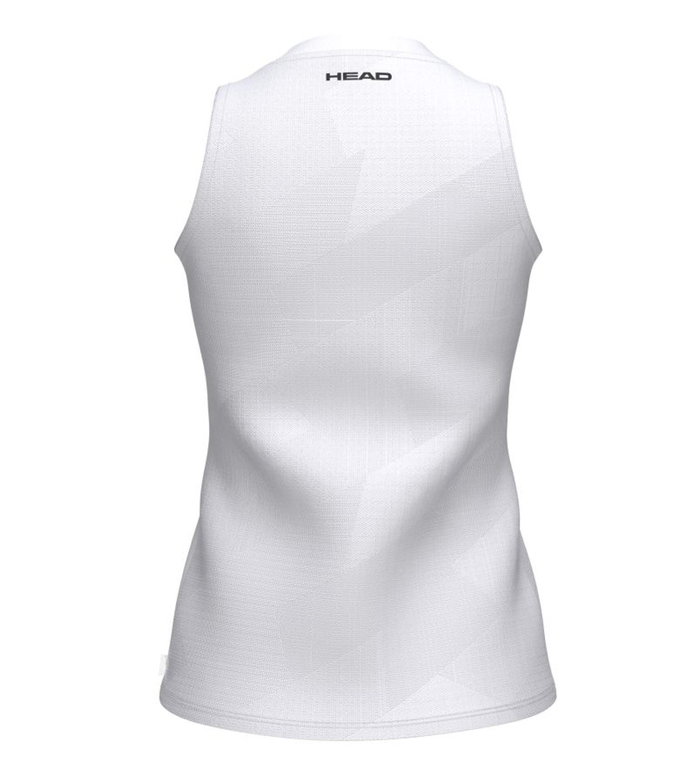 Женский топ теннисный Head Pro Tank - white
