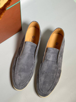 Лоферы серые Loro Piana
