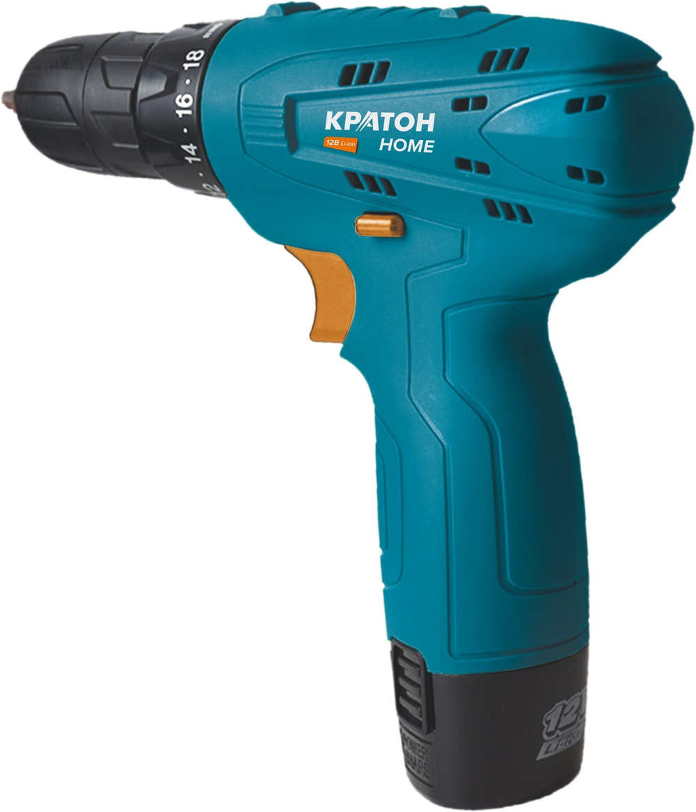 Дрель-шуруповерт аккум Кратон Home CDH-12-Li-1.5