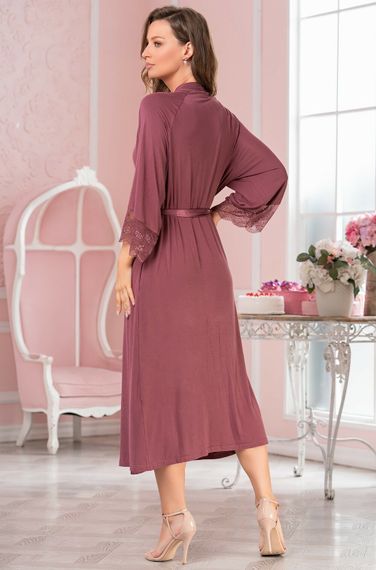 Женский длинный халат Mia-Amore LETICIA ЛЕТИЦИЯ 1679