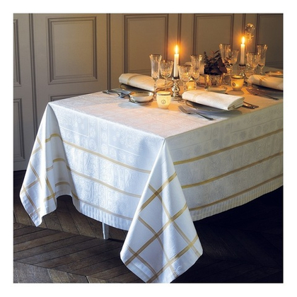 Скатерть Garnier Thiebaut Tuileries Or (172 x 172 см)