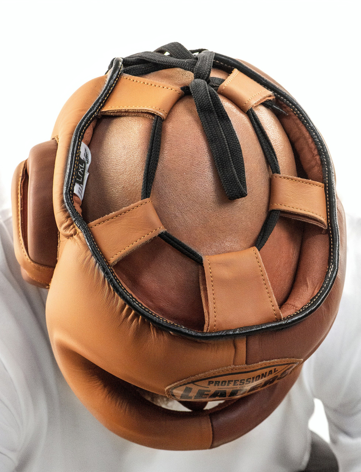 ШЛЕМ БОКСЕРСКИЙ LEADERS LS С БАМПЕРНОЙ ЗАЩИТОЙ HERITAGE BR/BG 1/2