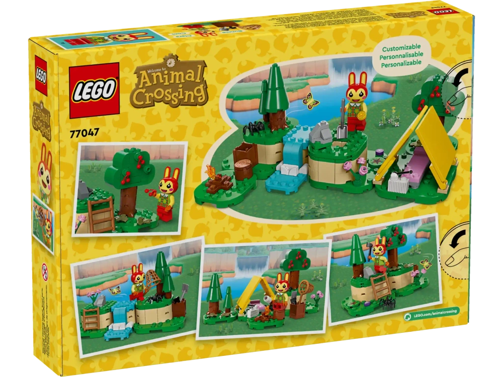 Конструктор LEGO Animal Crossing 77047 Развлечения Банни на свежем воздухе