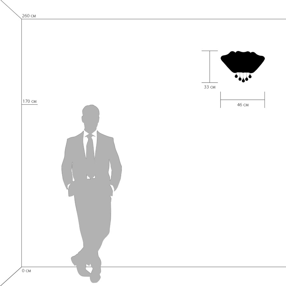 804640 Бра LOBO 2х40W G9