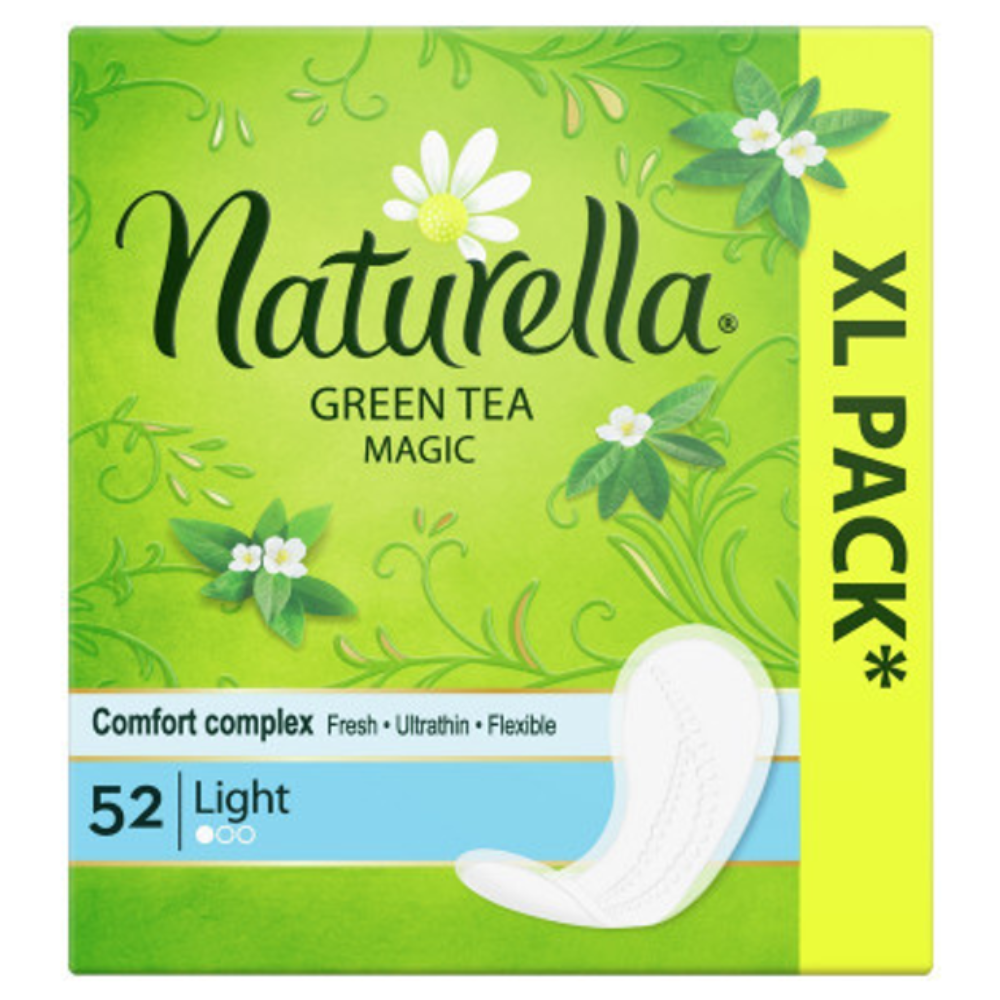 Прокладки ежедневные Naturella Лайт зеленый чай 52 шт