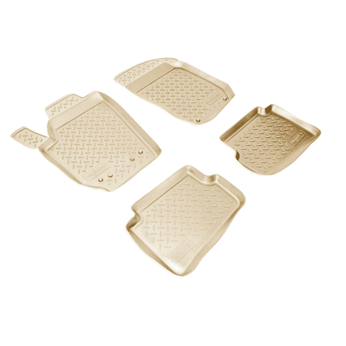 Ковры в салон Norplast/Unidec для Skoda Fabia в кузове 5J2/5J5 (2007-2014), Бежевый, арт.NPL-Po-81-10-B