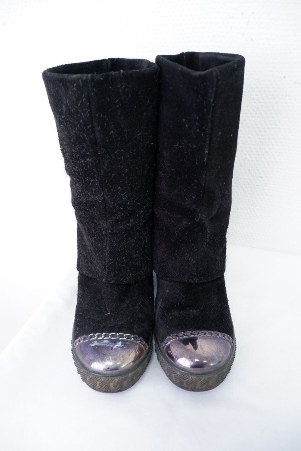 Сапоги демисезонные черные 39 размер